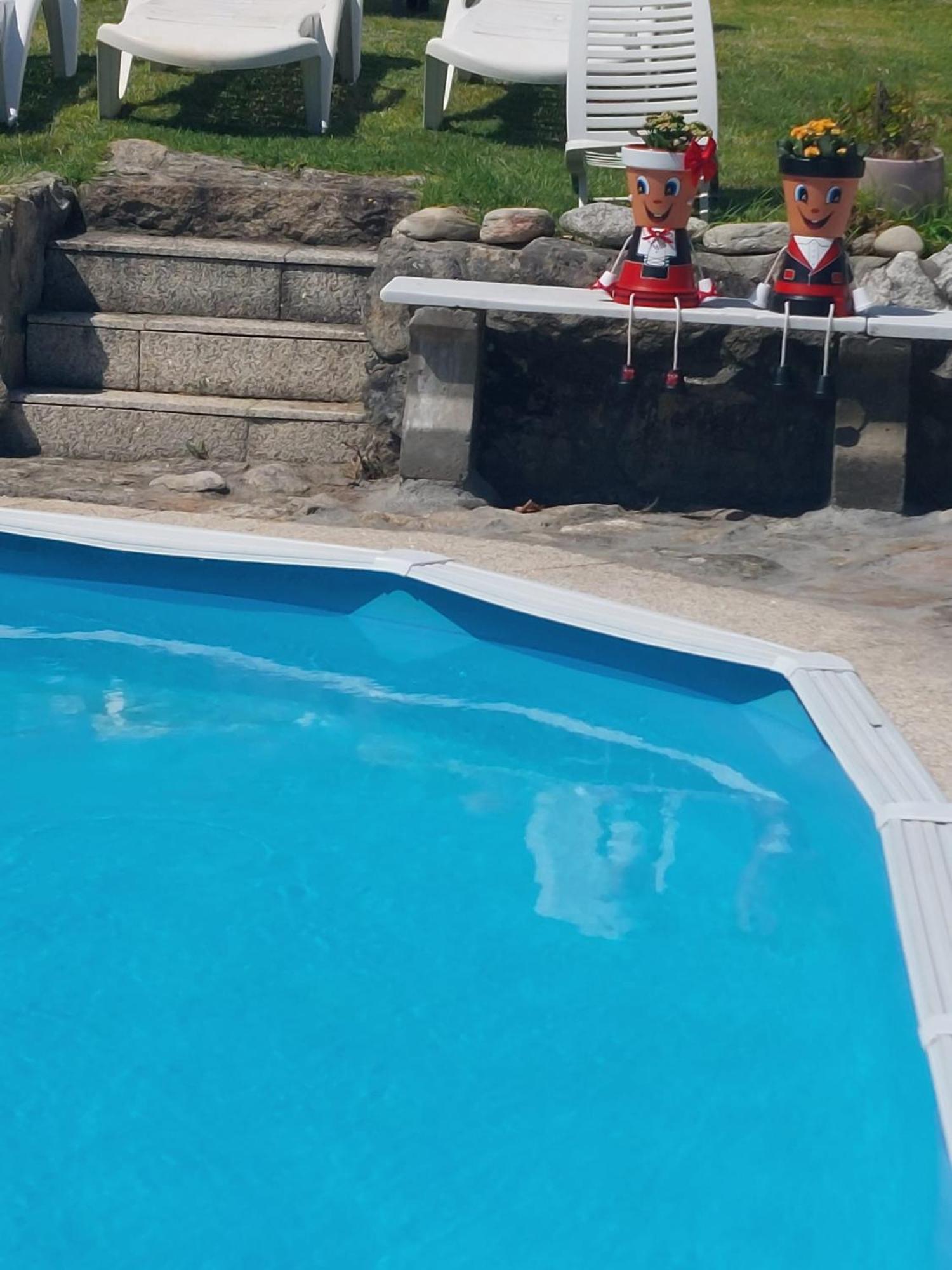 Casa Con Piscina Al Lado Del Mar En Viladesuso Villadesuso Esterno foto